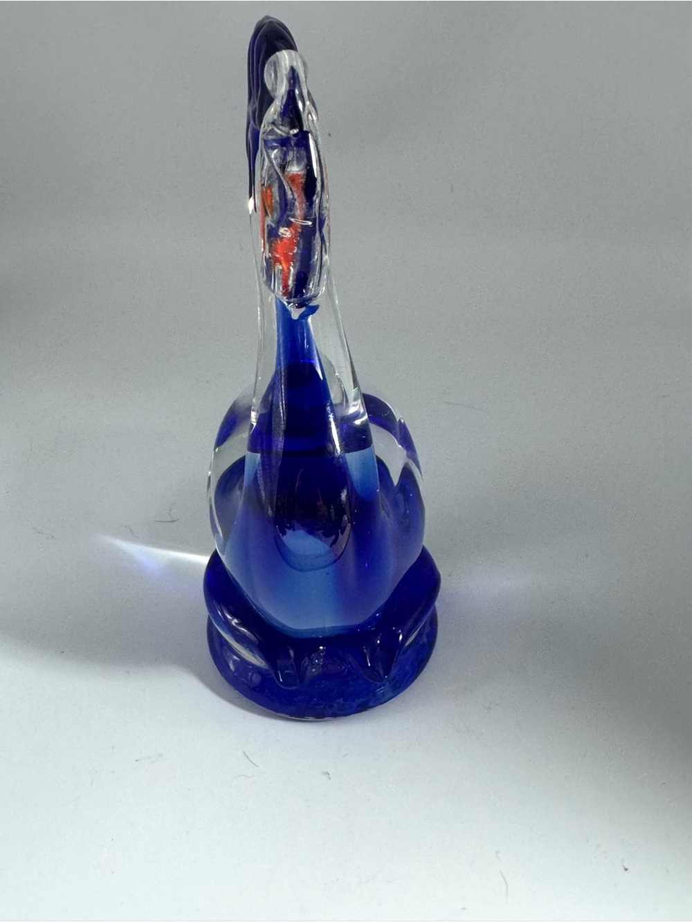 Glass Pelican with Goldfish - Picture 2 of 6